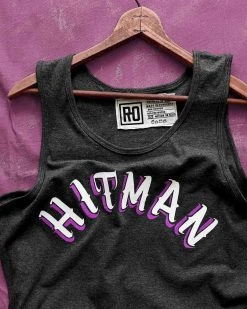 Bret Hart Hitman Black Tank 10 Bret Hart Hitman Black Tank