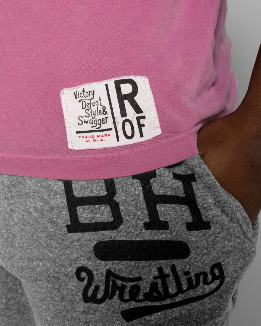 Bret Hart SPORT AND ICON Bret Hitman Hart Pink Tee 6 Bret Hart SPORT AND ICON Bret Hitman Hart Pink Tee