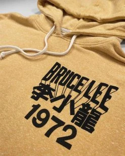 Bruce Lee 1972 Gold Pullover Hoody SPORT AND ICON 16 Bruce Lee 1972 Gold Pullover Hoody SPORT AND ICON