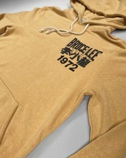 Bruce Lee 1972 Gold Pullover Hoody SPORT AND ICON 20 Bruce Lee 1972 Gold Pullover Hoody SPORT AND ICON