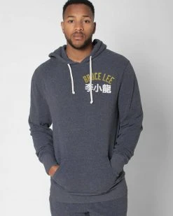 Bruce Lee Boast Quote Navy Hoody 15 Bruce Lee Boast Quote Navy Hoody