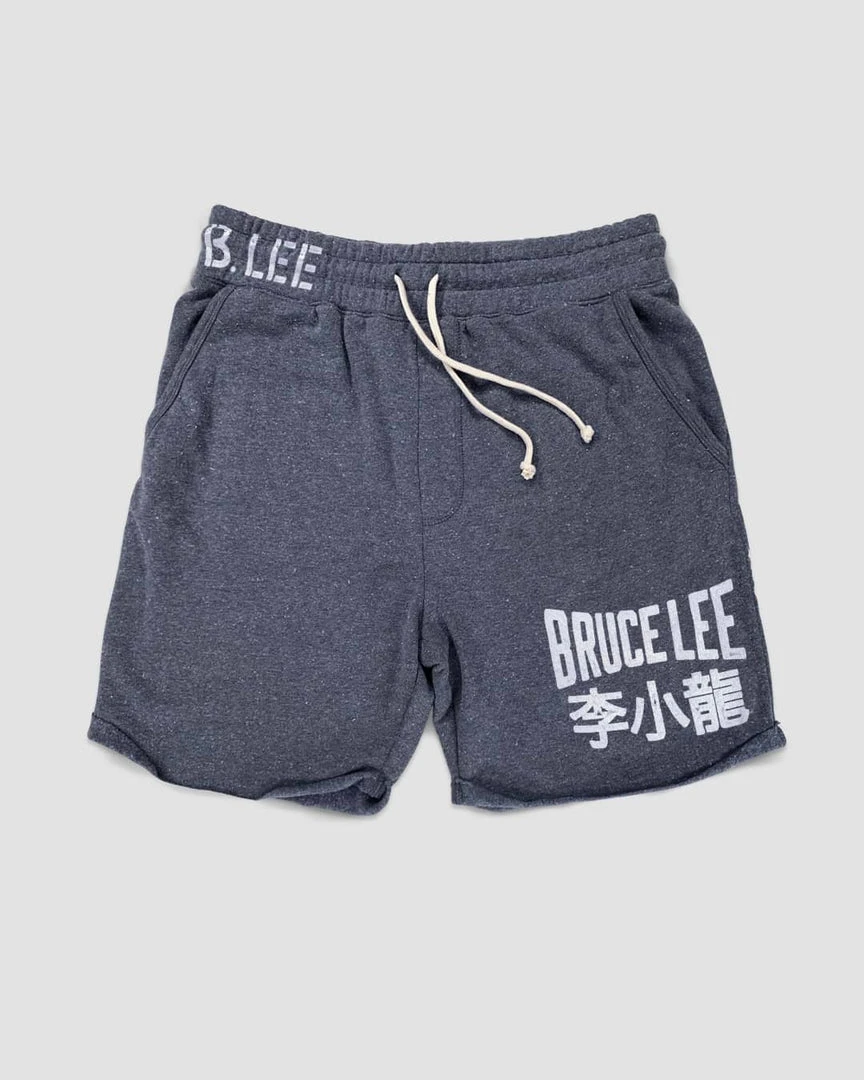 Bruce Lee Dragon Navy Shorts SPORT AND ICON 11 Bruce Lee Dragon Navy Shorts SPORT AND ICON