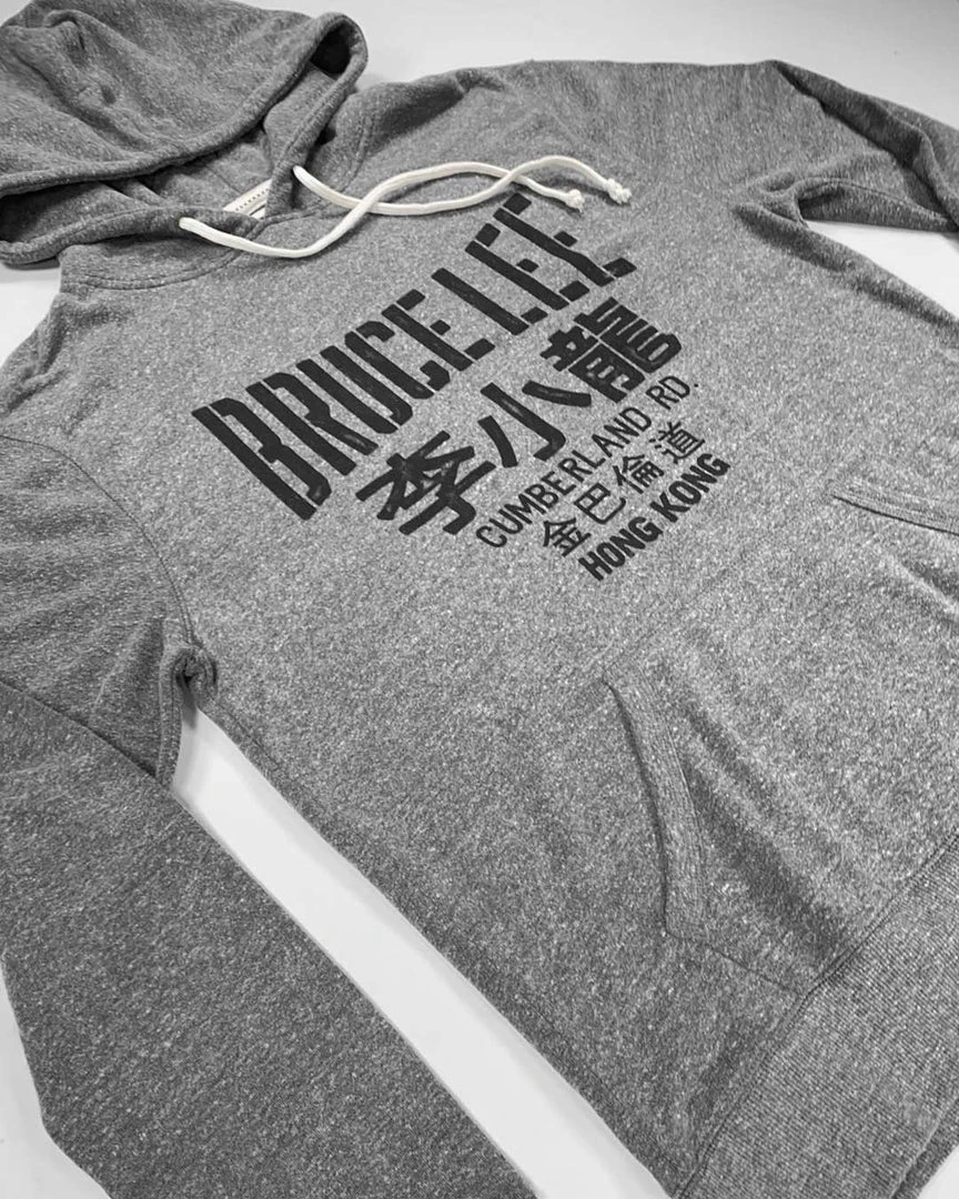 Bruce Lee Grey Pullover Hoody 11 Bruce Lee Grey Pullover Hoody