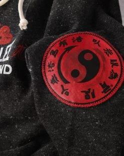 SPORT AND ICON Bruce Lee Oakland 1964 Black FZ Hoody 14 SPORT AND ICON Bruce Lee Oakland 1964 Black FZ Hoody