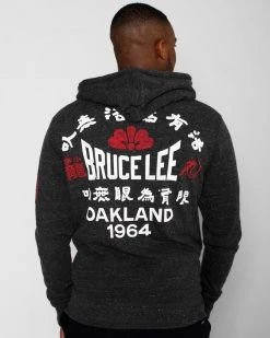 SPORT AND ICON Bruce Lee Oakland 1964 Black FZ Hoody