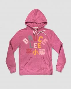 Bruce Lee Pink Pullover Hoody SPORT AND ICON 15 Bruce Lee Pink Pullover Hoody SPORT AND ICON