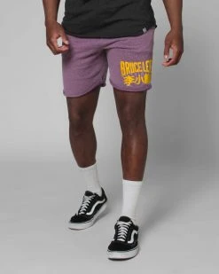 Bruce Lee Purple Shorts MARTIAL ARTS 14 Bruce Lee Purple Shorts MARTIAL ARTS