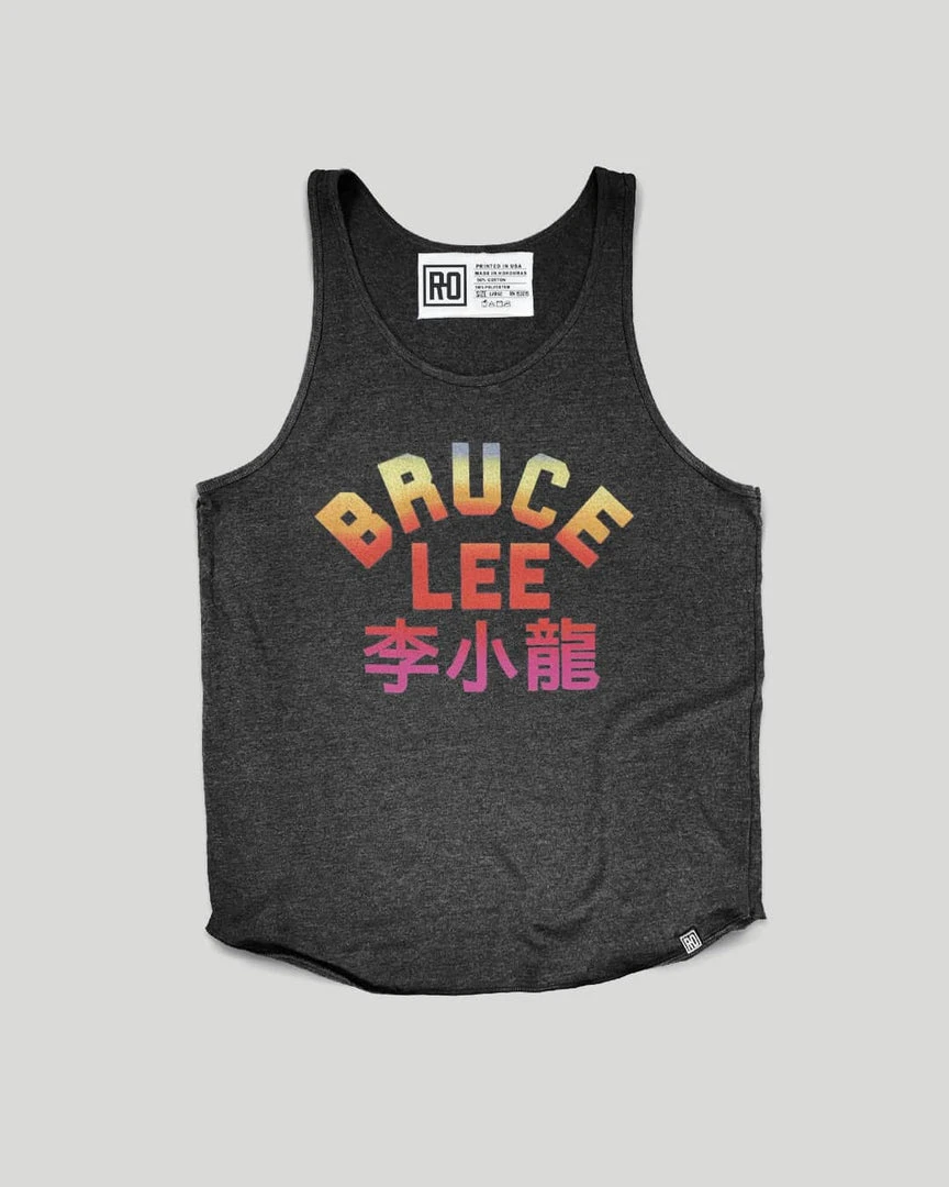 SPORT AND ICON Bruce Lee Sunset Black Tank 11 SPORT AND ICON Bruce Lee Sunset Black Tank