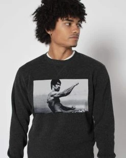Bruce Lee Warrior Sweatshirt SPORT AND ICON 17 Bruce Lee Warrior Sweatshirt SPORT AND ICON