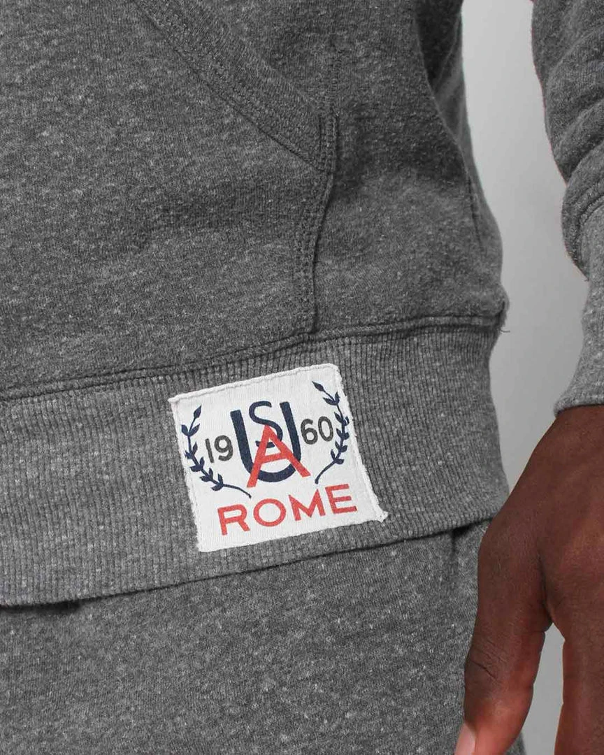 Muhammad Ali SPORT AND ICON Cassius Clay 1960 Grey Hoody 6 Muhammad Ali SPORT AND ICON Cassius Clay 1960 Grey Hoody