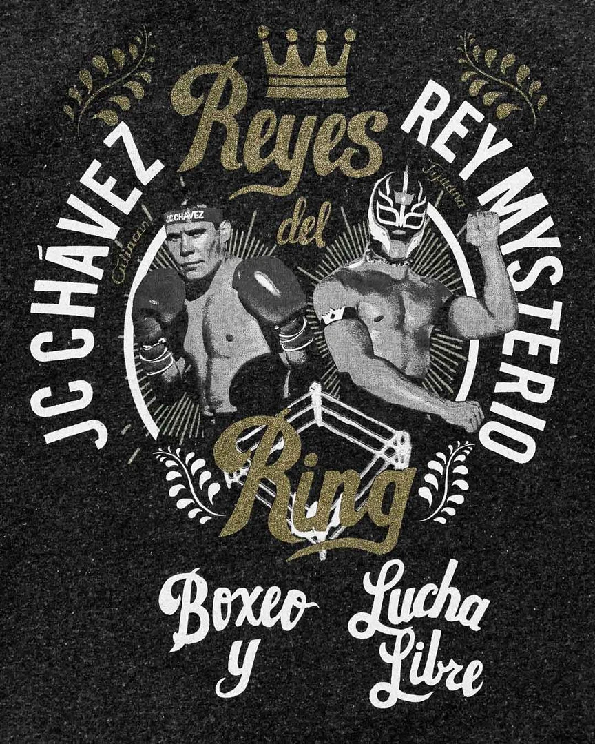 Julio Cesar Chavez / Rey Mysterio Chavez/Mysterio - Reyes Del Ring Black PO Hoody SPORT AND ICON 9 Julio Cesar Chavez / Rey Mysterio Chavez/Mysterio - Reyes Del Ring Black PO Hoody SPORT AND ICON