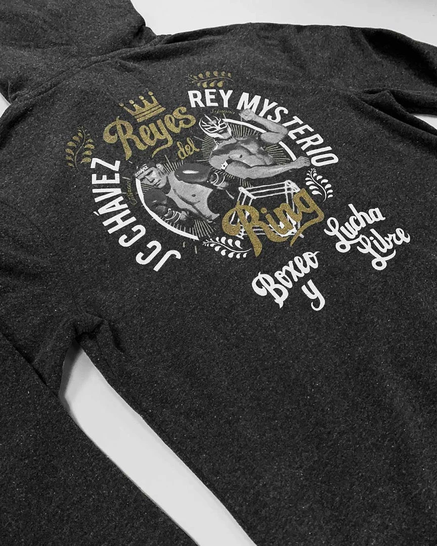 Julio Cesar Chavez / Rey Mysterio Chavez/Mysterio - Reyes Del Ring Black PO Hoody SPORT AND ICON 14 Julio Cesar Chavez / Rey Mysterio Chavez/Mysterio - Reyes Del Ring Black PO Hoody SPORT AND ICON