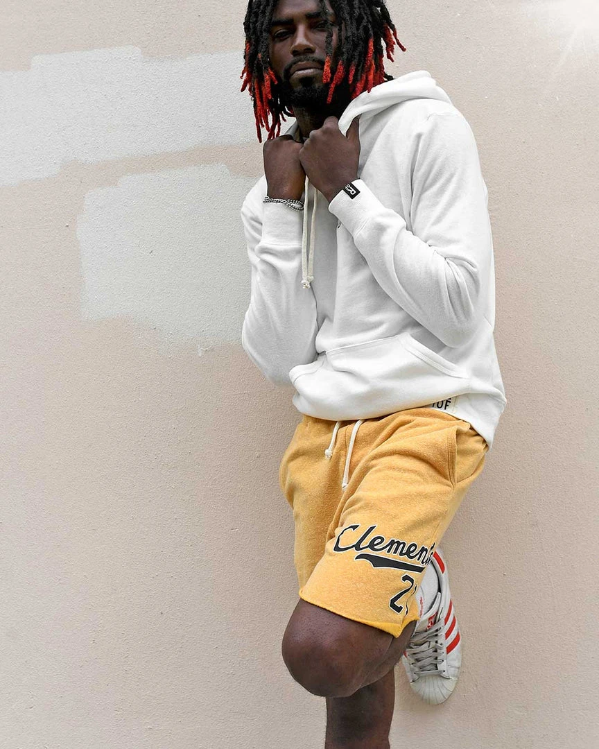 Roberto Clemente Clemente #21 Yellow Shorts NEW ARRIVALS 3 Roberto Clemente Clemente #21 Yellow Shorts NEW ARRIVALS