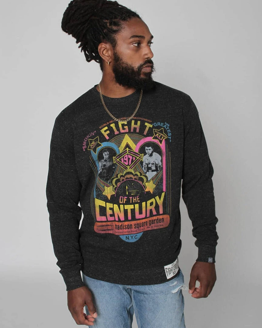 Muhammad Ali / Joe Frazier FOTC - Ali/Frazier Poster Sweatshirt SPORT AND ICON 3 Muhammad Ali / Joe Frazier FOTC - Ali/Frazier Poster Sweatshirt SPORT AND ICON