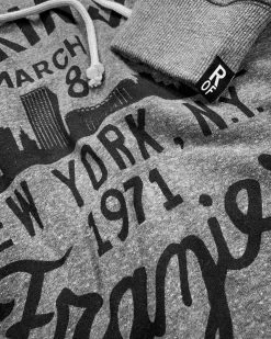 Joe Frazier SPORT AND ICON FOTC - Frazier 1971 Grey Pullover Hoody 14 Joe Frazier SPORT AND ICON FOTC - Frazier 1971 Grey Pullover Hoody