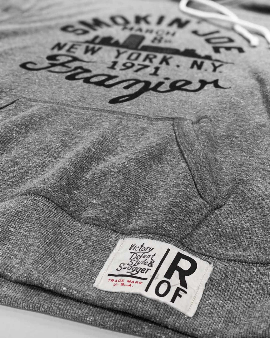 Joe Frazier SPORT AND ICON FOTC - Frazier 1971 Grey Pullover Hoody 8 Joe Frazier SPORT AND ICON FOTC - Frazier 1971 Grey Pullover Hoody