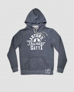 Arturo Gatti SPORT AND ICON Gatti Thunder Navy Pullover Hoody 23 Arturo Gatti SPORT AND ICON Gatti Thunder Navy Pullover Hoody