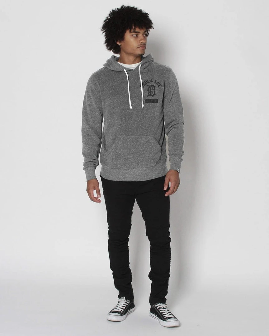 GC/GB - Bruce Lee 1969 Walk On Grey Hoody SPORT AND ICON 9 GC/GB - Bruce Lee 1969 Walk On Grey Hoody SPORT AND ICON