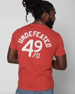 Rocky Marciano GC/GB - Marciano Undefeated Red Tee SPORT AND ICON 15 Rocky Marciano GC/GB - Marciano Undefeated Red Tee SPORT AND ICON