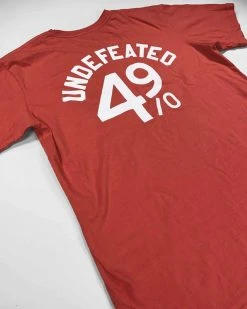 Rocky Marciano GC/GB - Marciano Undefeated Red Tee SPORT AND ICON 16 Rocky Marciano GC/GB - Marciano Undefeated Red Tee SPORT AND ICON