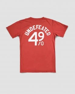 Rocky Marciano GC/GB - Marciano Undefeated Red Tee SPORT AND ICON 19 Rocky Marciano GC/GB - Marciano Undefeated Red Tee SPORT AND ICON