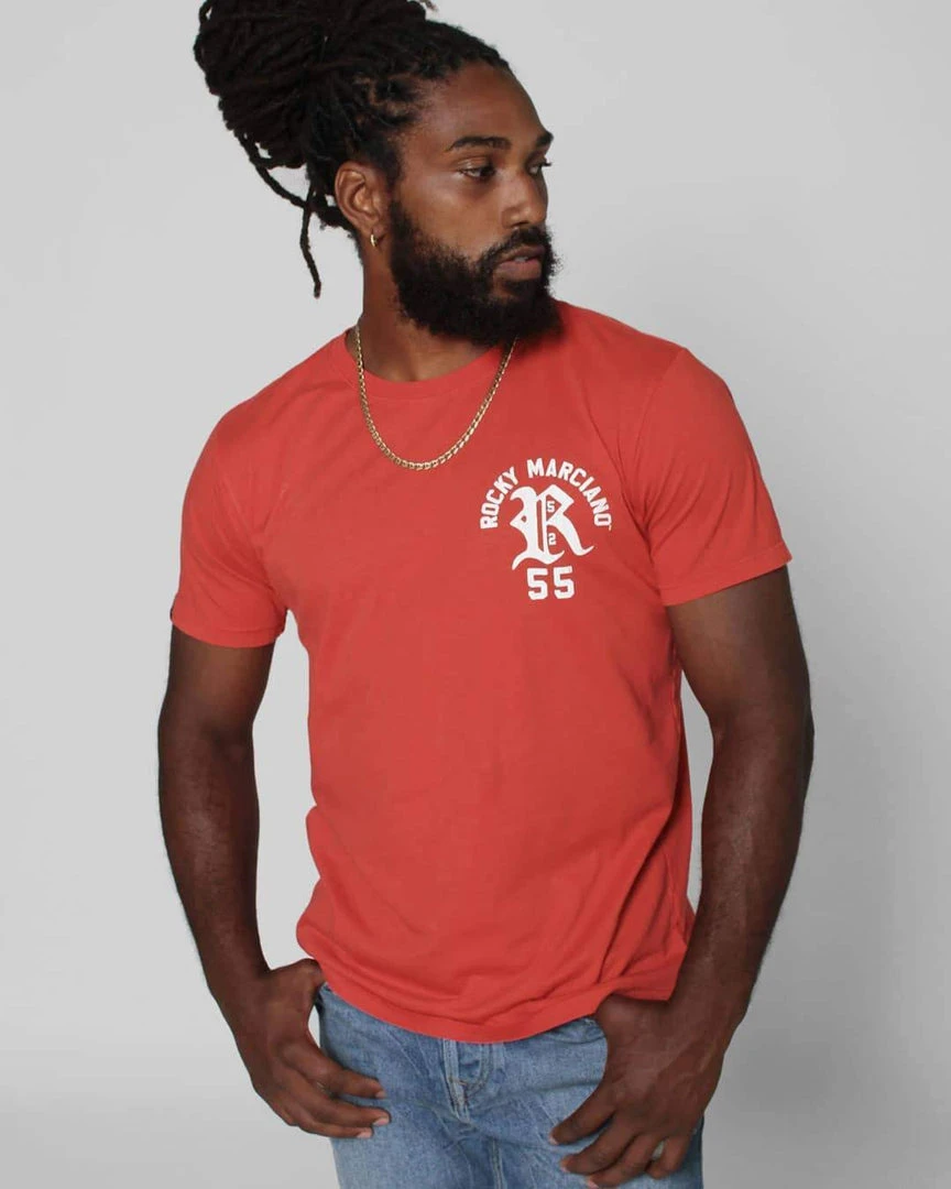 Rocky Marciano GC/GB - Marciano Undefeated Red Tee SPORT AND ICON 6 Rocky Marciano GC/GB - Marciano Undefeated Red Tee SPORT AND ICON