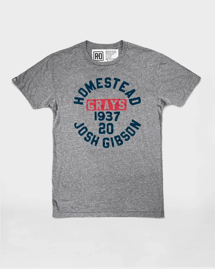 Josh Gibson / Homestead Grays HG 1937 Gibson Tee 11 Josh Gibson / Homestead Grays HG 1937 Gibson Tee