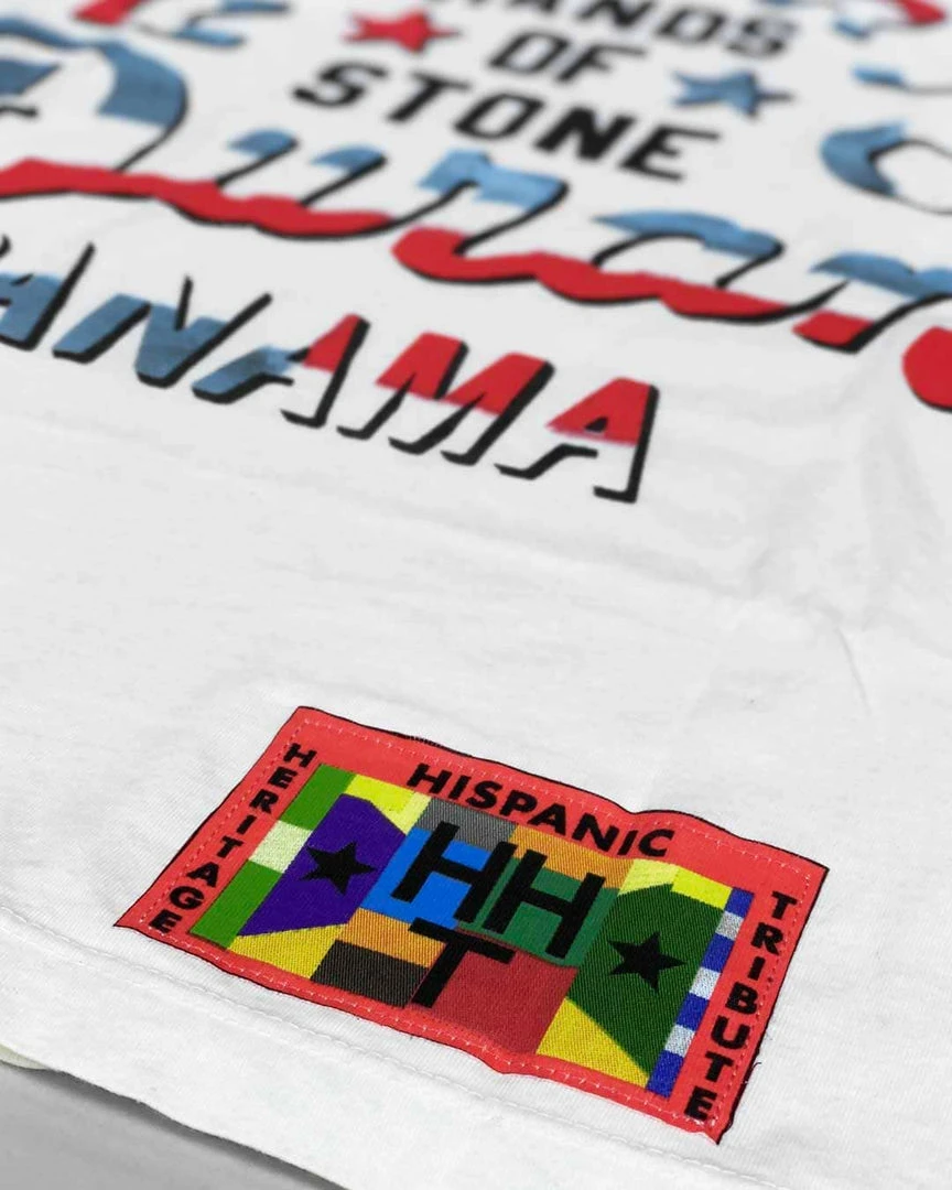 Roberto Duran HHT - Duran Hands Of Stone Vintage White Tee 4 Roberto Duran HHT - Duran Hands Of Stone Vintage White Tee