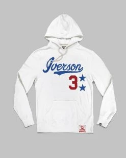 Allen Iverson SPORT AND ICON Iverson #3 Ivory Hoody 24 Allen Iverson SPORT AND ICON Iverson #3 Ivory Hoody