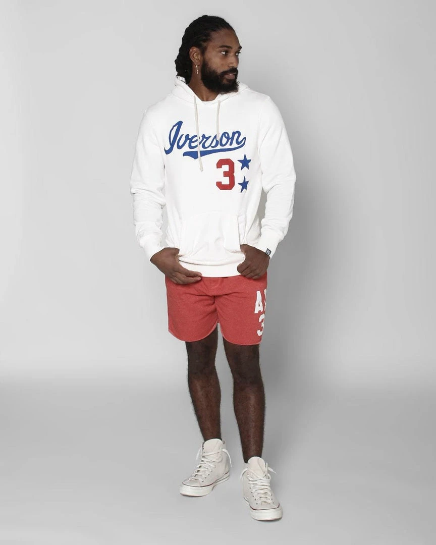 Allen Iverson SPORT AND ICON Iverson #3 Ivory Hoody 7 Allen Iverson SPORT AND ICON Iverson #3 Ivory Hoody