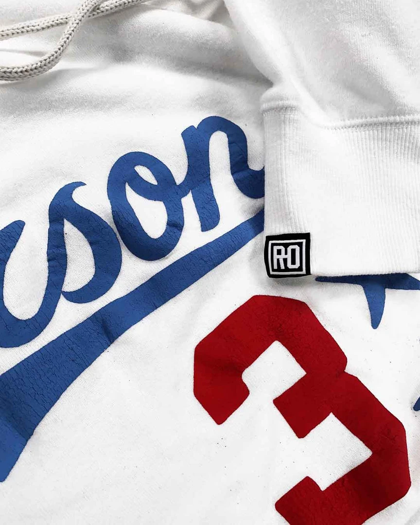 Allen Iverson SPORT AND ICON Iverson #3 Ivory Hoody 4 Allen Iverson SPORT AND ICON Iverson #3 Ivory Hoody