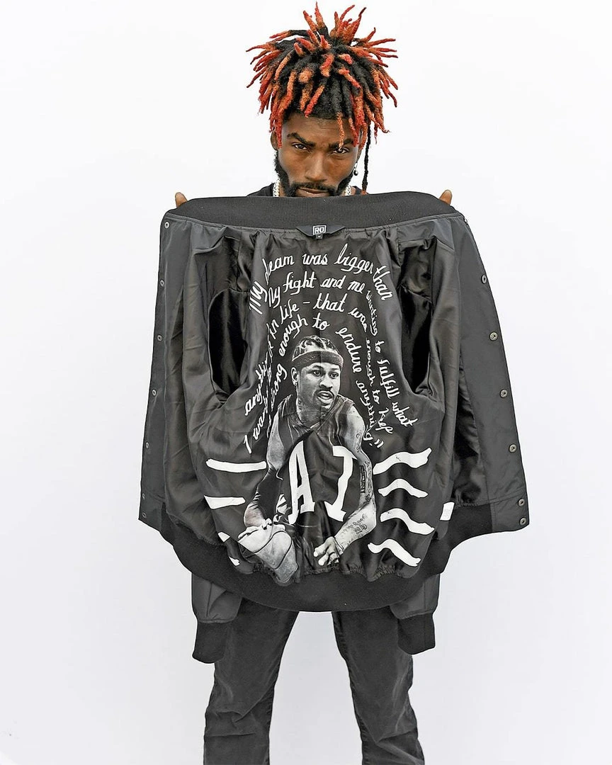 Allen Iverson Iverson #3 Stadium Jacket Bundle 3 Allen Iverson Iverson #3 Stadium Jacket Bundle