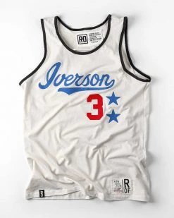 Allen Iverson SPORT AND ICON Iverson #3 Vintage White Tank