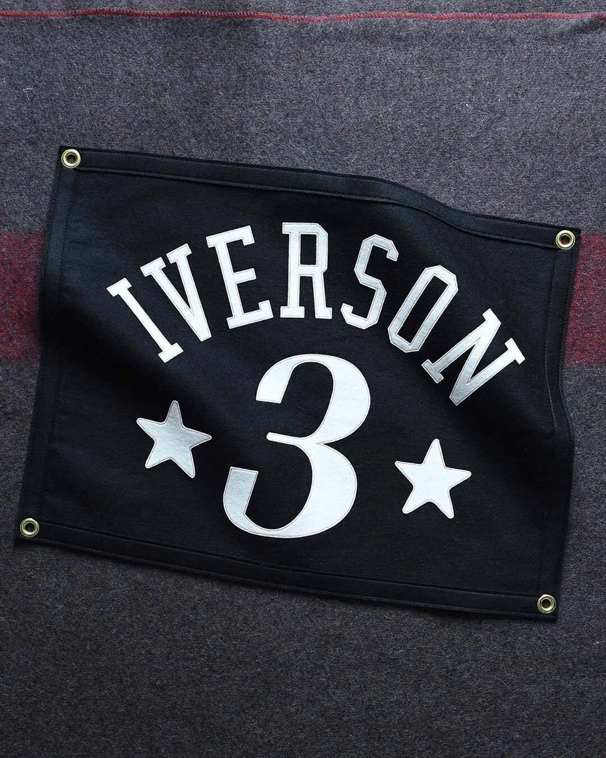 Allen Iverson Iverson Flag SPORT AND ICON 3 Allen Iverson Iverson Flag SPORT AND ICON