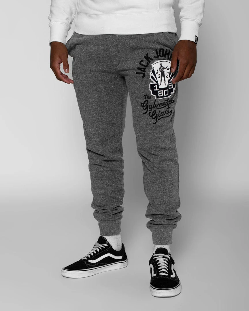 SPORT AND ICON Jack Johnson Galveston Giant Grey Sweatpants 3 SPORT AND ICON Jack Johnson Galveston Giant Grey Sweatpants