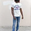 Jackie Robinson #42 Brooklyn White Tee 1 Jackie Robinson #42 Brooklyn White Tee