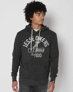 Jesse Owens 4 Time Champ Black Hoody