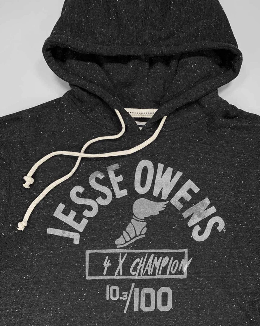 Jesse Owens 4 Time Champ Black Hoody 10 Jesse Owens 4 Time Champ Black Hoody