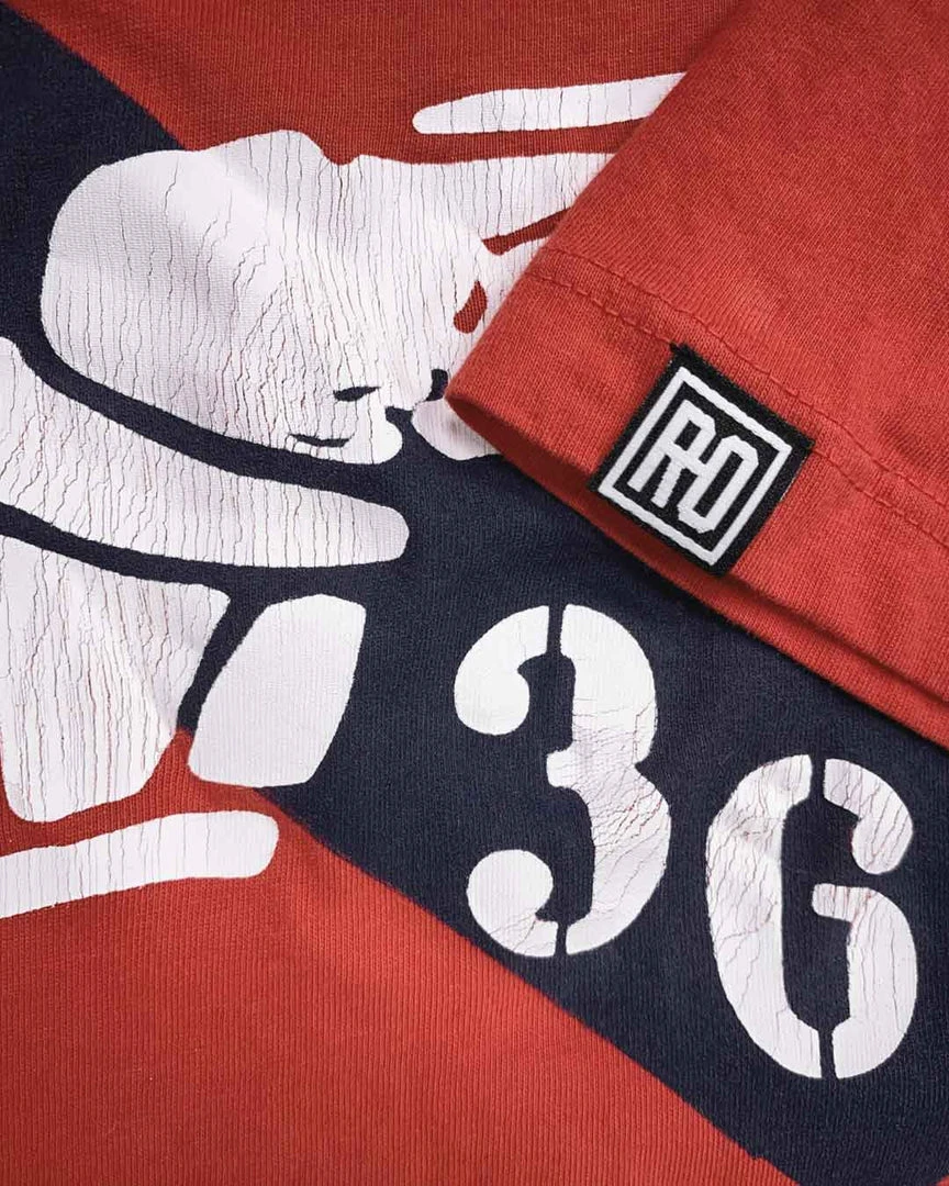 SPORT AND ICON Jesse Owens Ground Breakers Red Tee 9 SPORT AND ICON Jesse Owens Ground Breakers Red Tee