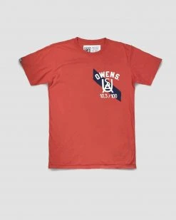 SPORT AND ICON Jesse Owens Ground Breakers Red Tee 20 SPORT AND ICON Jesse Owens Ground Breakers Red Tee