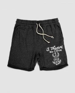 SPORT AND ICON Jim Thorpe 1912 Black Shorts