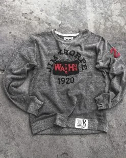 Jim Thorpe 1920 Grey Sweatshirt SPORT AND ICON 11 Jim Thorpe 1920 Grey Sweatshirt SPORT AND ICON