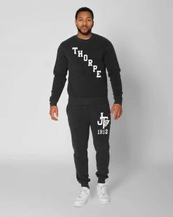 Jim Thorpe Black Sweatpants