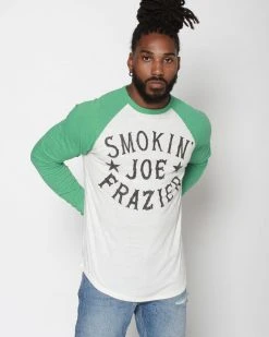 Roots of Fight Sales 26 SPORT AND ICON Joe Frazier LS Raglan