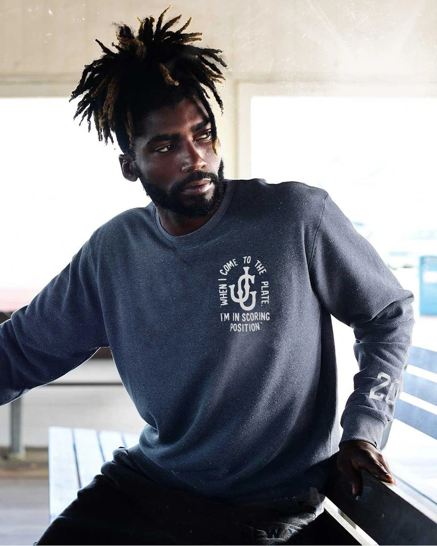 Josh Gibson Grays Navy Sweatshirt 3 Josh Gibson Grays Navy Sweatshirt