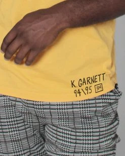 Kevin Garnett 34 Yellow Tee 12 Kevin Garnett 34 Yellow Tee