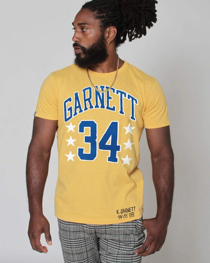 Kevin Garnett 34 Yellow Tee 3 Kevin Garnett 34 Yellow Tee