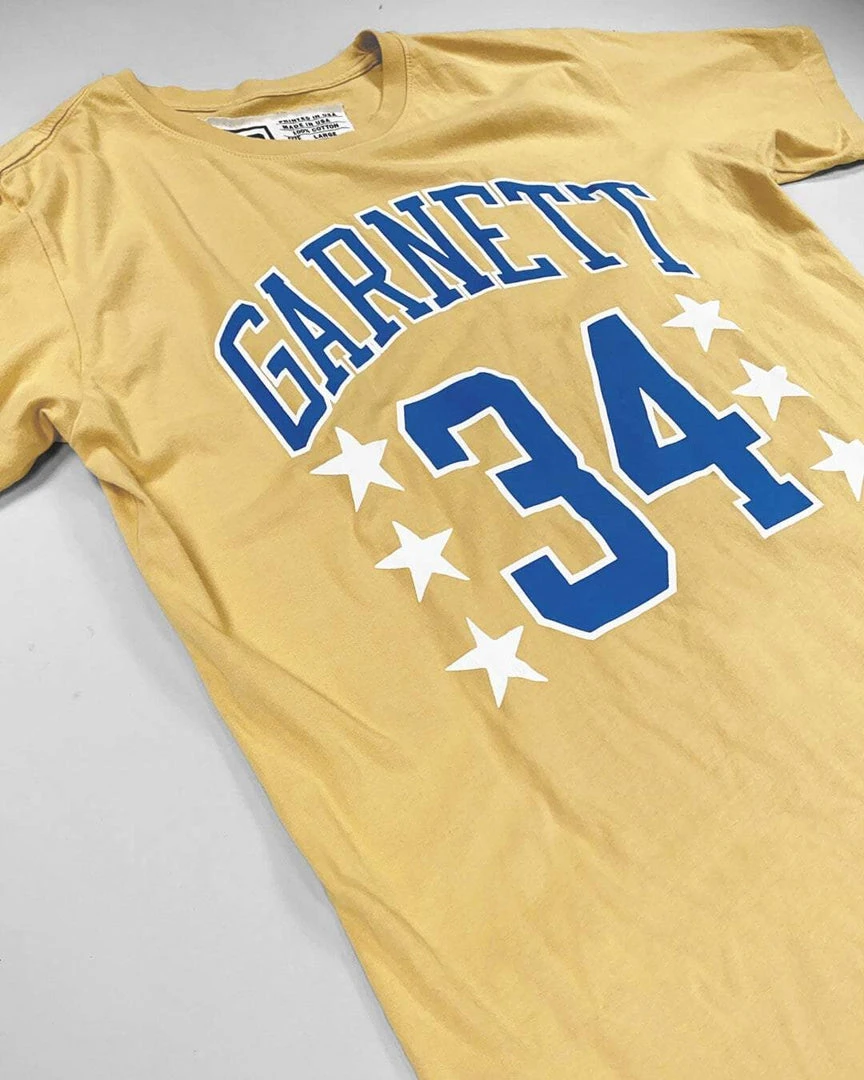 Kevin Garnett 34 Yellow Tee 9 Kevin Garnett 34 Yellow Tee