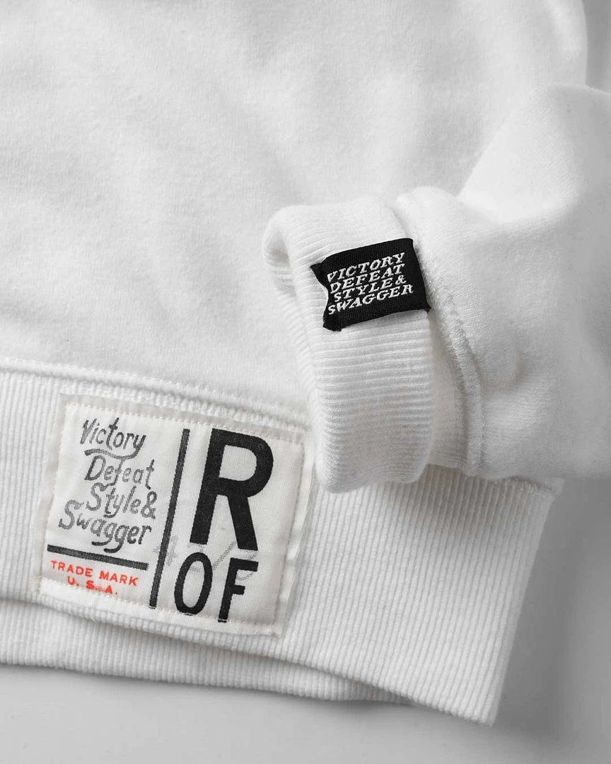 NEW ARRIVALS Kronk 'Pain & Fame' Ivory Sweatshirt 9 NEW ARRIVALS Kronk 'Pain & Fame' Ivory Sweatshirt