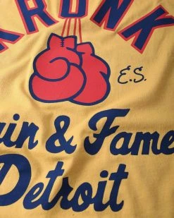 Kronk 'Pain & Fame' Yellow Tee SPORT AND ICON